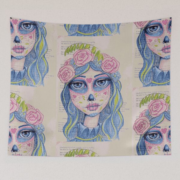 Item preview, Sugar Skull Girl 1 of 3 designed and sold by LittleMissTyne.