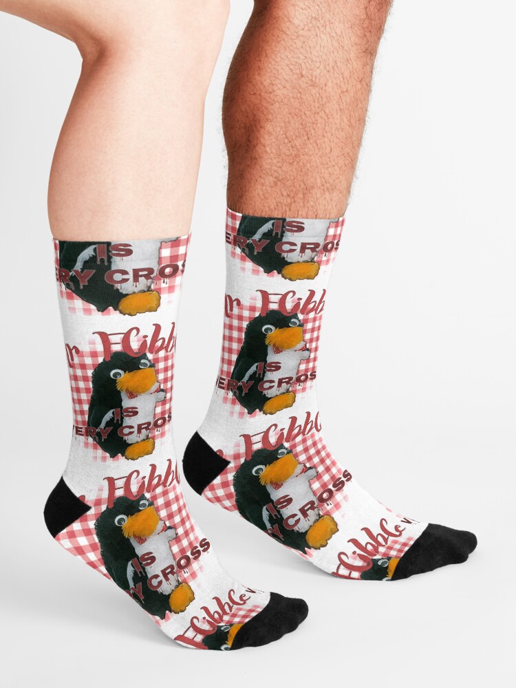 Alternate view of Mr Flibble is very cross Socks