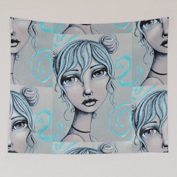 Item preview, Space Buns for the Win designed and sold by LittleMissTyne.