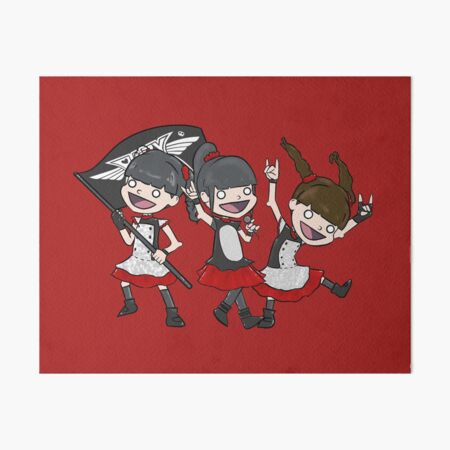 Three Kitsune Goddesses Art Board Print