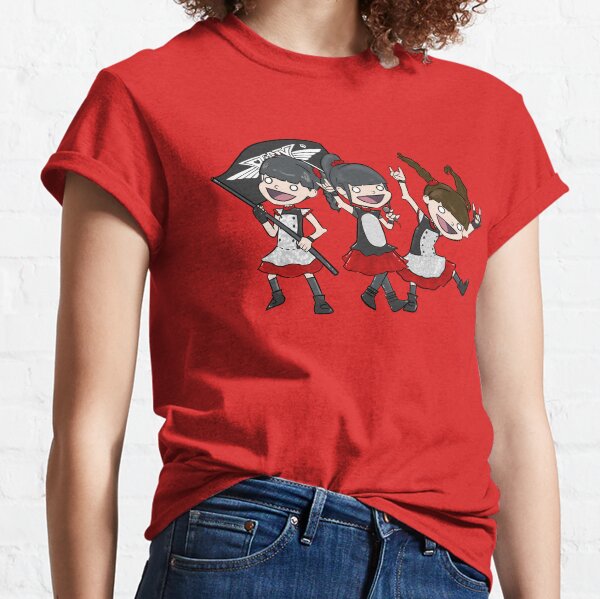 Three Kitsune Goddesses Classic T-Shirt
