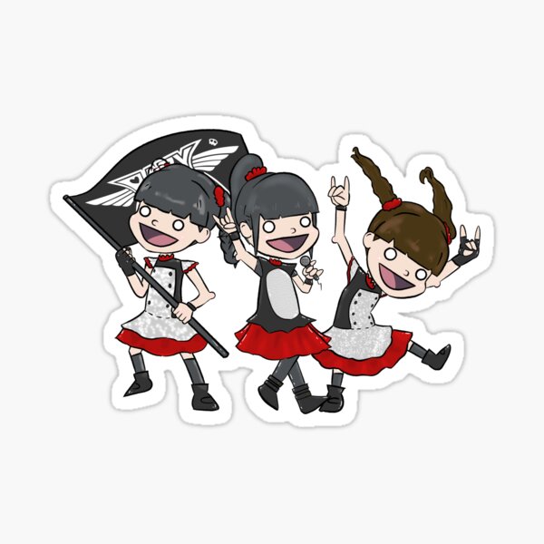 Three Kitsune Goddesses Sticker