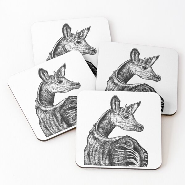 Item preview, Okapi Ink Drawing designed and sold by 20SomethingArt.