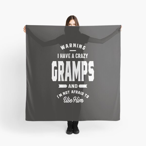 Item preview, Warning I Have a Crazy Gramps designed and sold by RafaelLopezz.