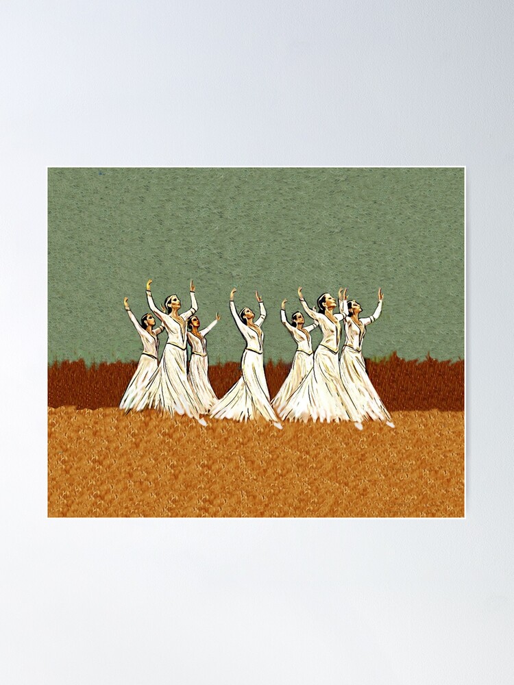 Alternate view of Armenian Dancers  Հայ պարողներ Poster