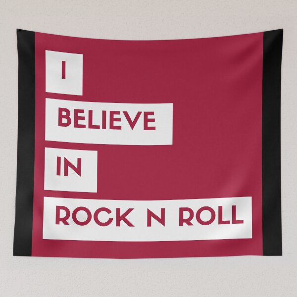 Item preview, I Believe In Rock N Roll designed and sold by Legit Hooligan.
