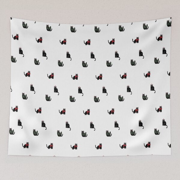 Item preview, Christmas kitten pattern designed and sold by Lovlee Bee.