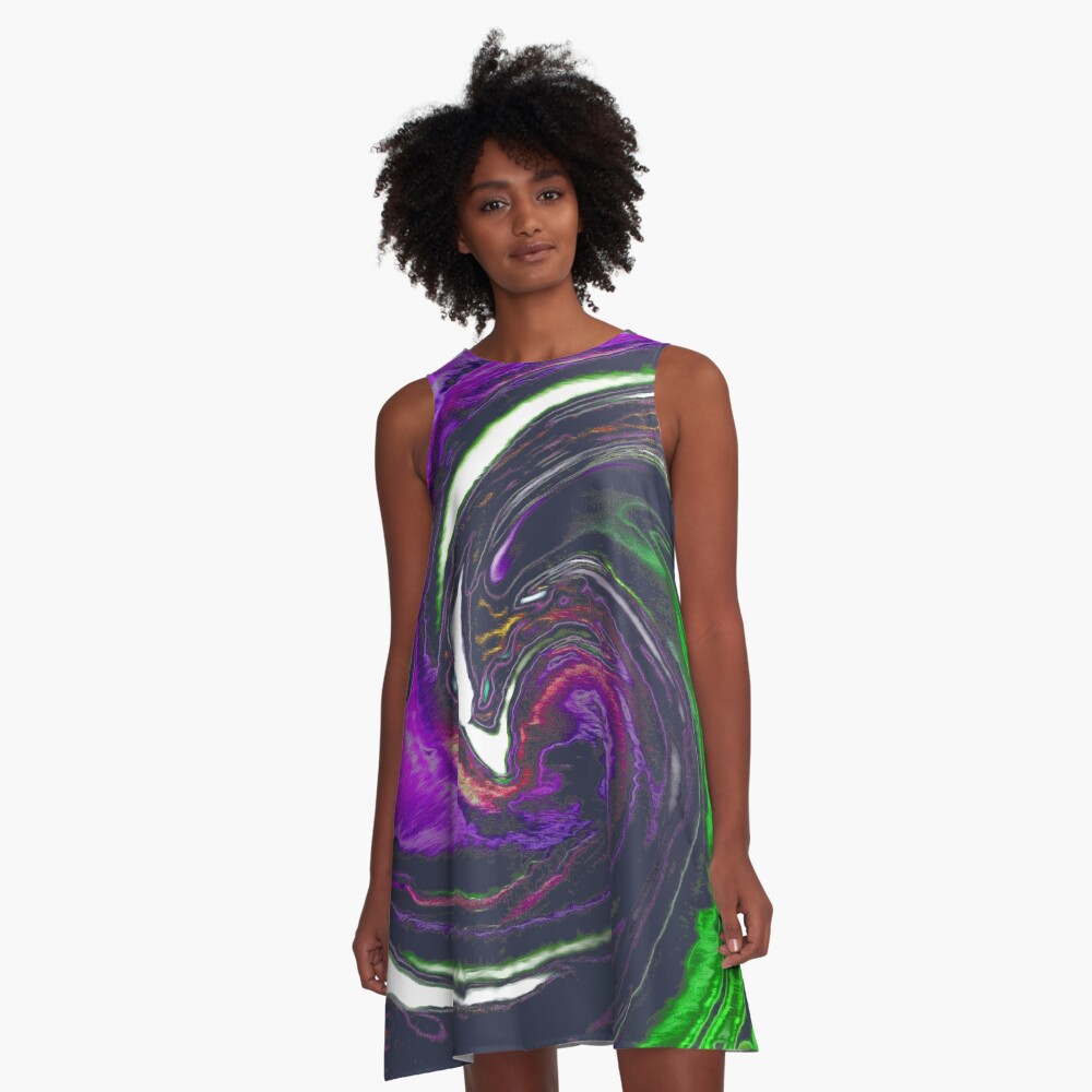 Wave 9 A-Line Dress