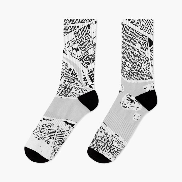Item preview, Mapa de la ciudad del edificio blanco y negro de Estocolmo designed and sold by Intrepix.