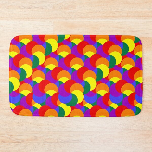 Item preview, Psychedelic circles pattern designed and sold by Carrie_Anne_Designs.