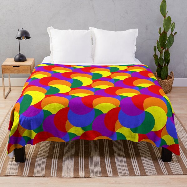 Item preview, Psychedelic circles pattern designed and sold by Carrie_Anne_Designs.