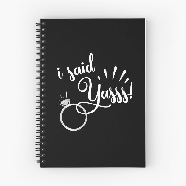 Item preview, I Said Yasss! Yes Engagement Wedding Announcement 2020 Gift designed and sold by Dressed For  Duty.
