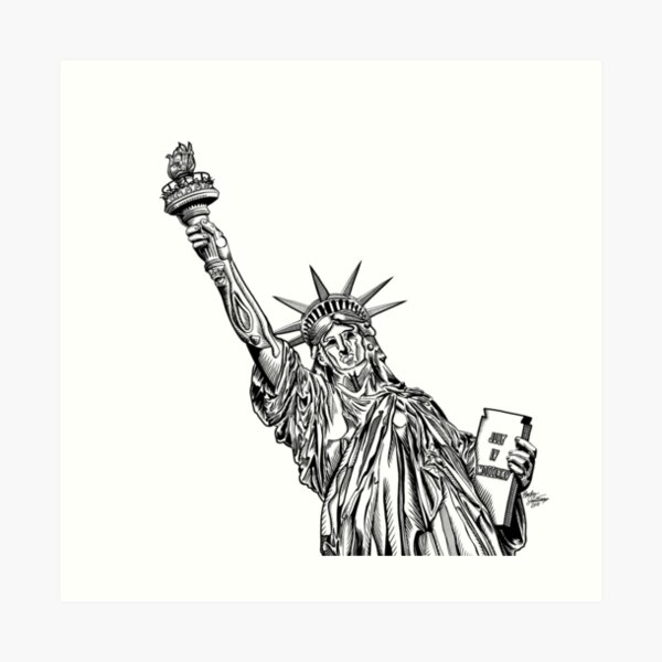 Statue of Liberty Art Print