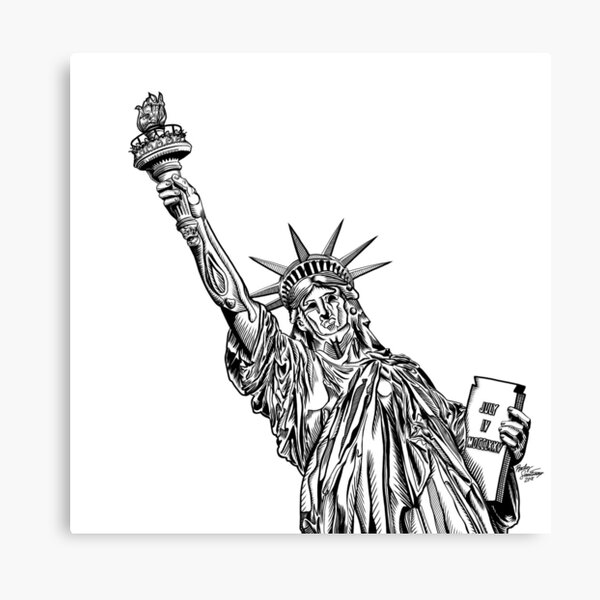 Statue of Liberty Canvas Print