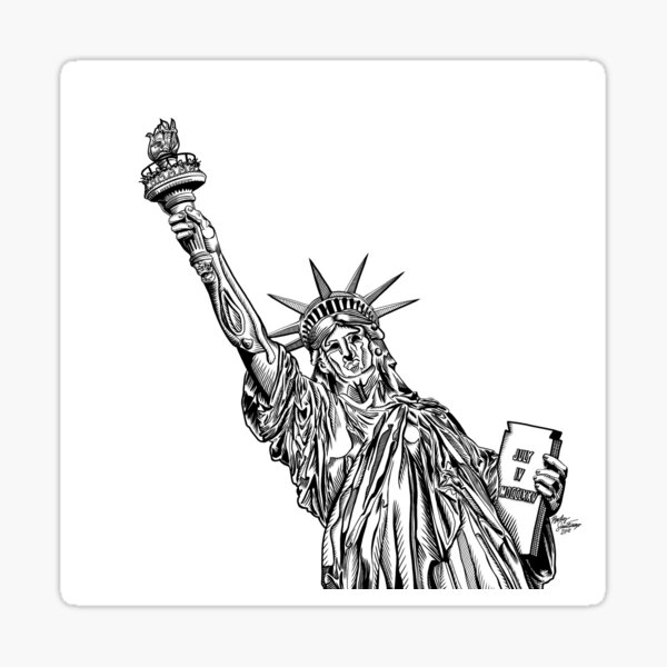 Statue of Liberty Sticker