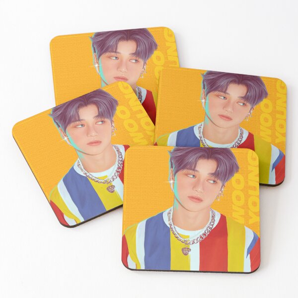 Item preview, ATEEZ [에이티즈] - Wooyoung (Fanart)  designed and sold by jordanjonesart.