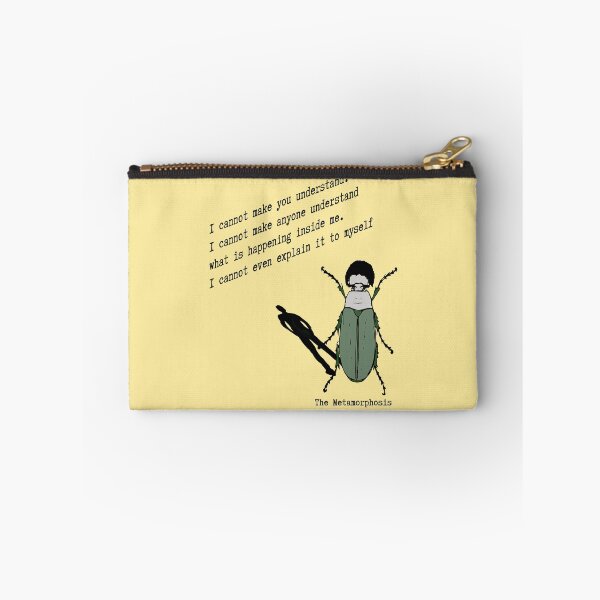 Item preview, Franz Kafka Metamorphosis Quote designed and sold by The Dead  Writers Circle.