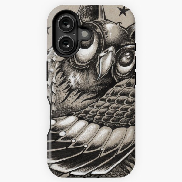 Decorative Owl iPhone Tough Case