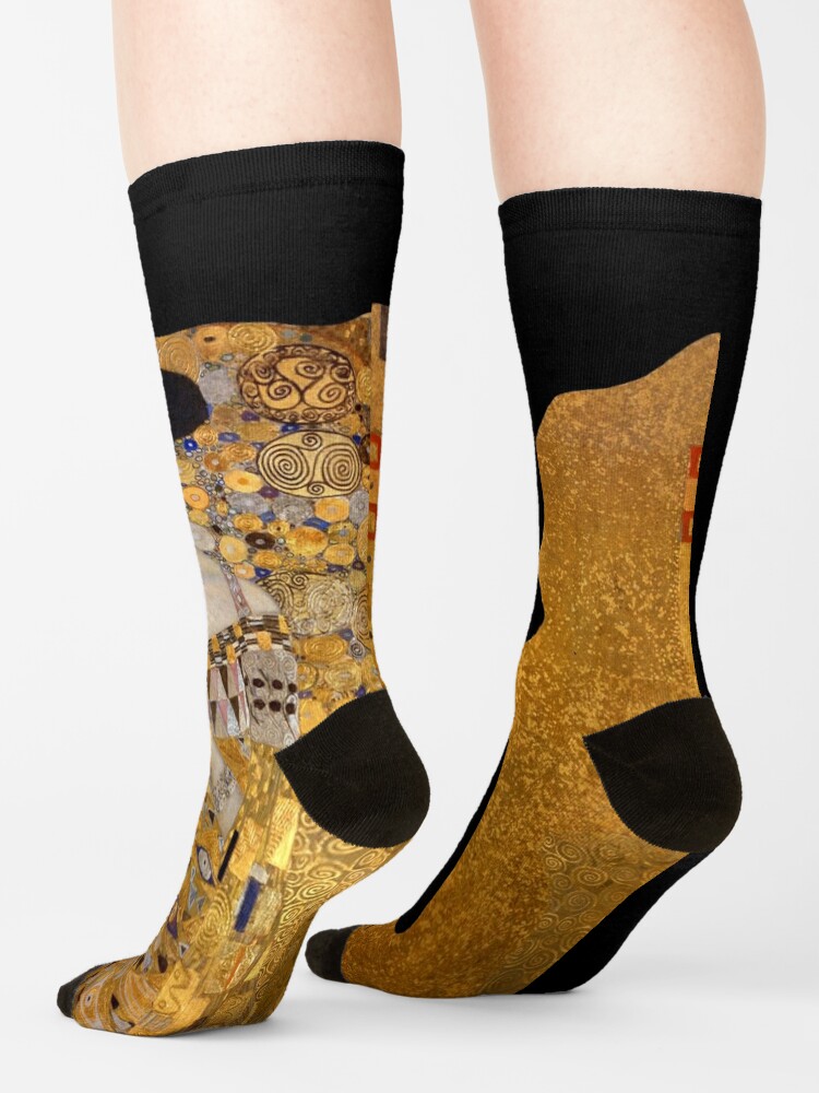 Inspired by Portrait Of Adele Bloch Bauer, Gustav Klimt (by ACCI) Socks  for Sale by VanyssaGraphics