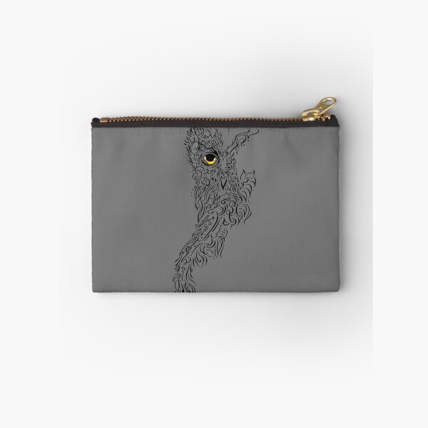 Item preview, Owl Calligraphic Flourish Tattoo designed and sold by Jarrod Vandenberg.