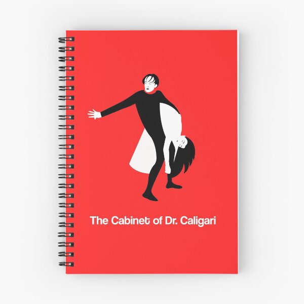Aperçu de l'œuvre The Cabinet of Dr Caligari Minimalist Movie Art 20s German Cinema créée et vendue par Rozbud.