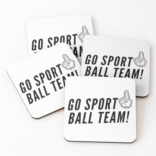 Item preview, Go Sport Ball Team! designed and sold by DWaffleDesigns.