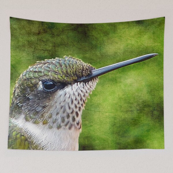 Item preview, Hummingbird Portrait designed and sold by Frankie Cat Photography.