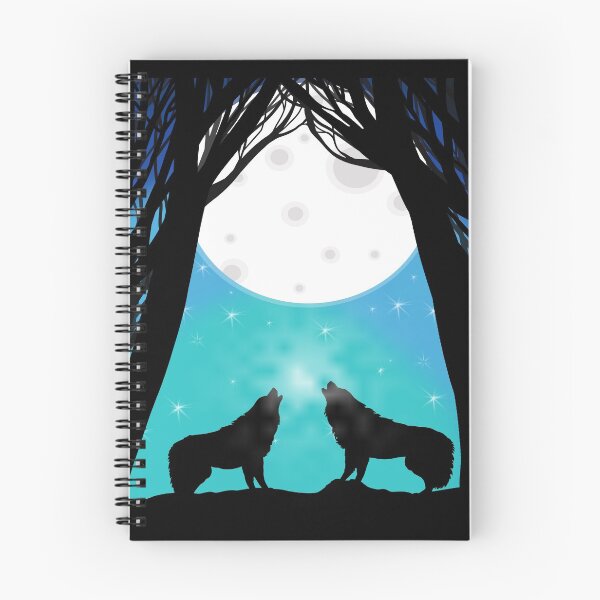 Item preview, Wolf howling at the moon designed and sold by Eikia.