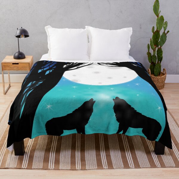 Item preview, Wolf howling at the moon designed and sold by Eikia.