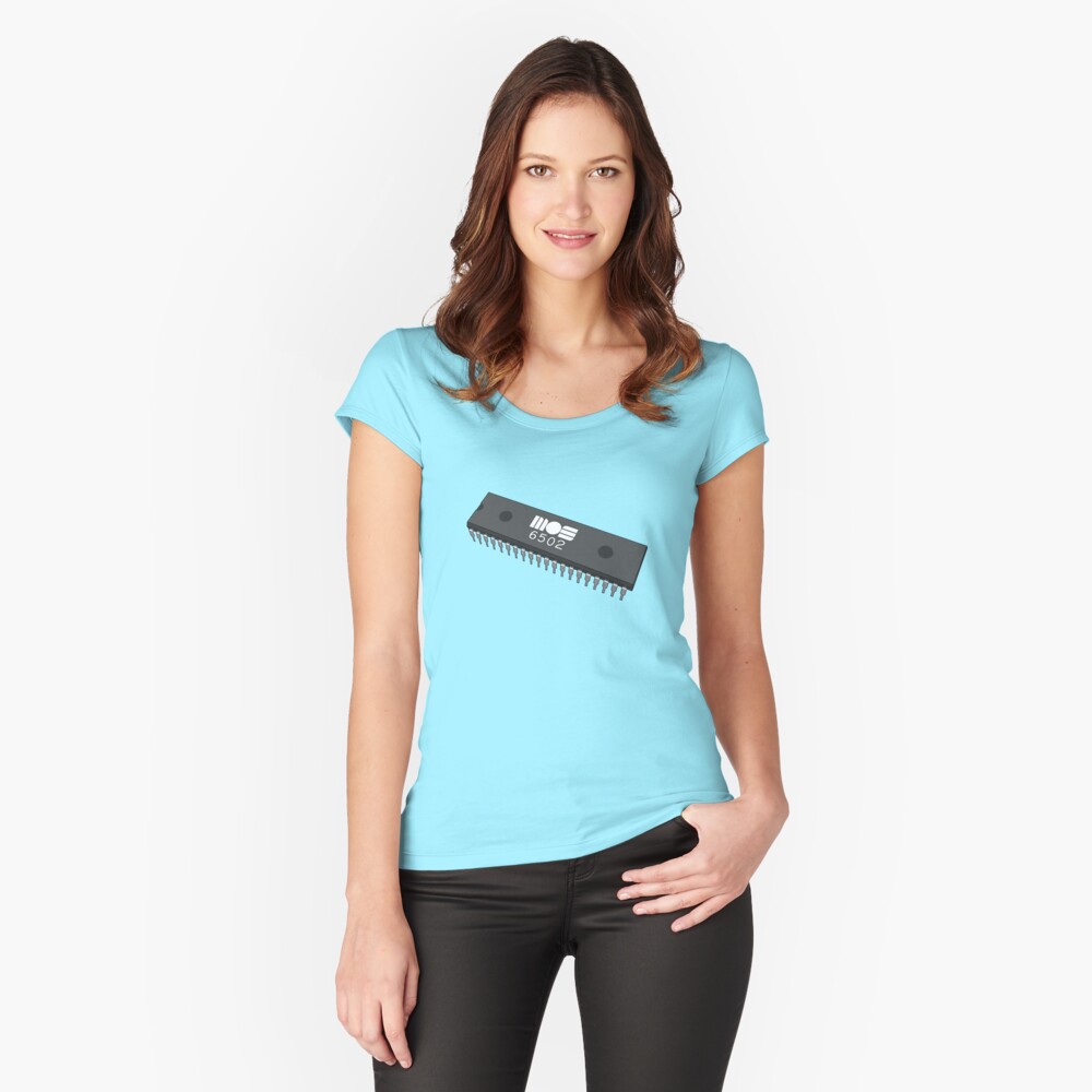 Item preview, Fitted Scoop T-Shirt designed and sold by limpfish.