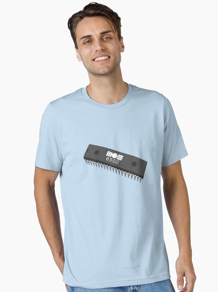 Thumbnail 2 of 7, Essential T-Shirt, MOS 6502 8-bit CPU designed and sold by limpfish.