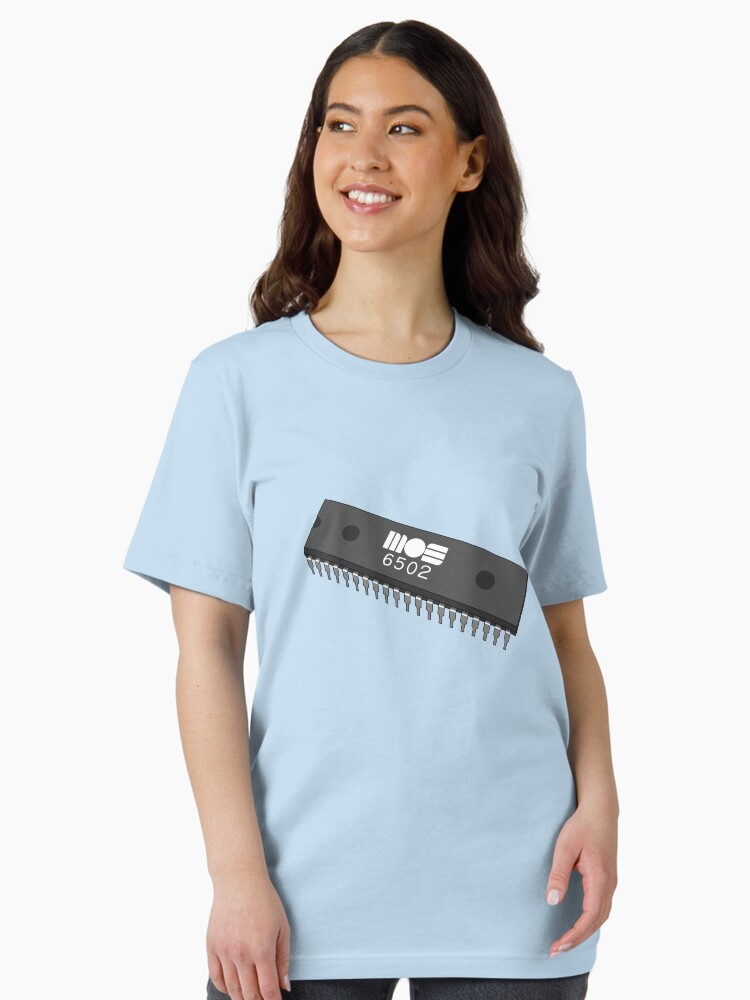 Thumbnail 1 of 7, Essential T-Shirt, MOS 6502 8-bit CPU designed and sold by limpfish.