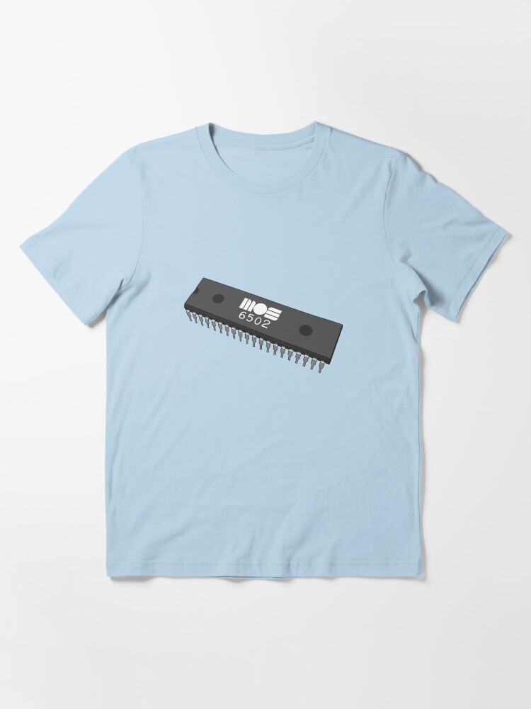 Thumbnail 3 of 7, Essential T-Shirt, MOS 6502 8-bit CPU designed and sold by limpfish.