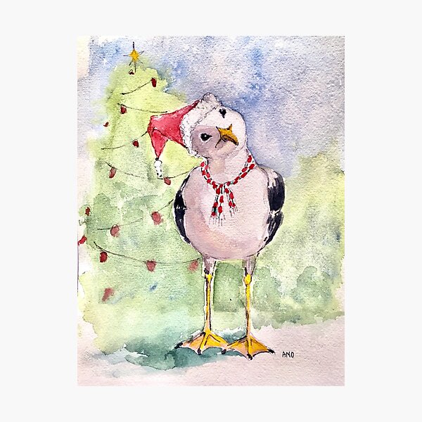 Santa's little helper Photographic Print