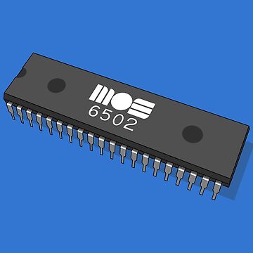 Artwork thumbnail, MOS 6502 8-bit CPU by limpfish