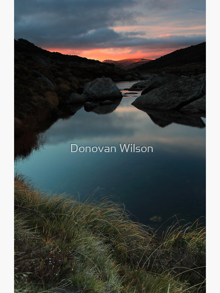 Thumbnail 3 of 3, Photographic Print, Snowy River Charlottes Pass designed and sold by DONWILSON.