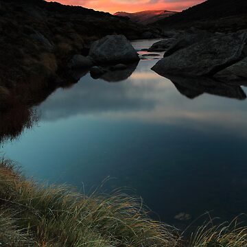 Artwork thumbnail, Snowy River Charlottes Pass by Donovan Wilson
