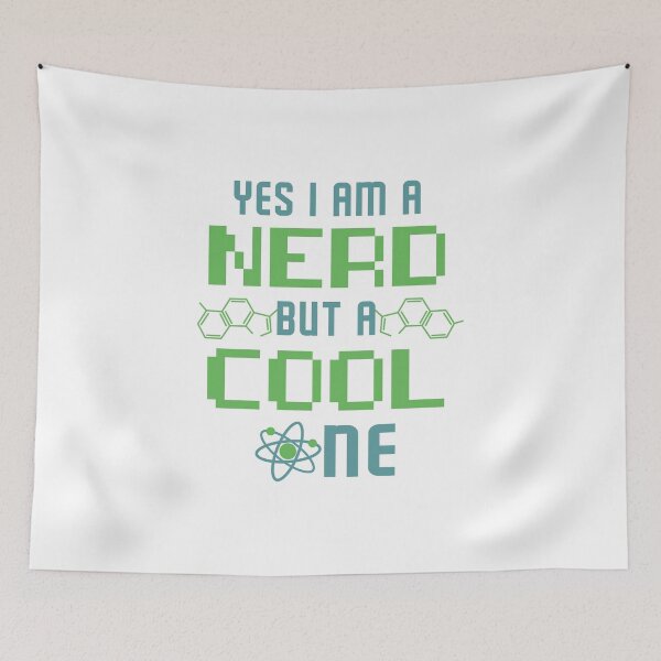 Item preview, Yes i am a nerd but a cool one designed and sold by nmdesigns1.