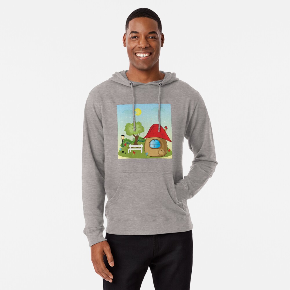 Item preview, Lightweight Hoodie designed and sold by vectormarketnet.