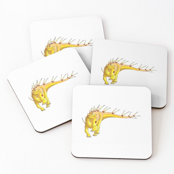 Item preview, Gold Kentrosaurus designed and sold by GoldenArchelon.