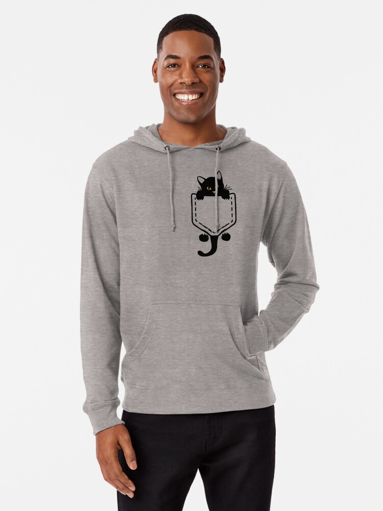 cat pocket hoodie