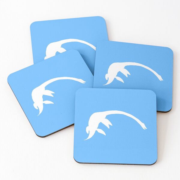 Item preview, Elasmosaurus Silhouette (White) designed and sold by GoldenArchelon.