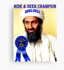 Hide & Seek Champion Canvas Print