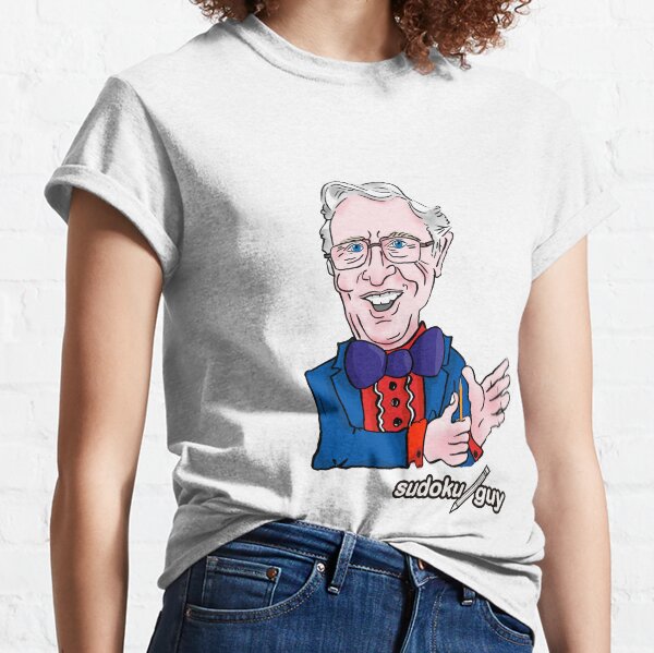 Sudoku Guy Version 1 Classic T-Shirt