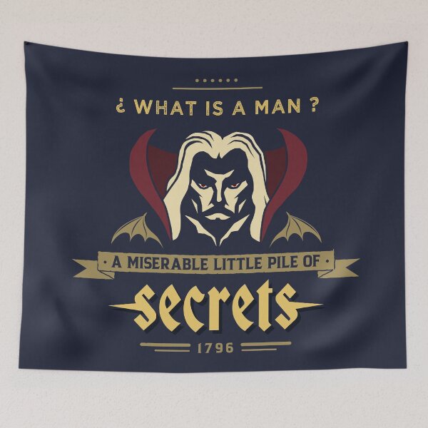 Item preview, What is a man? A miserable little pile of secrets designed and sold by Logoquo.