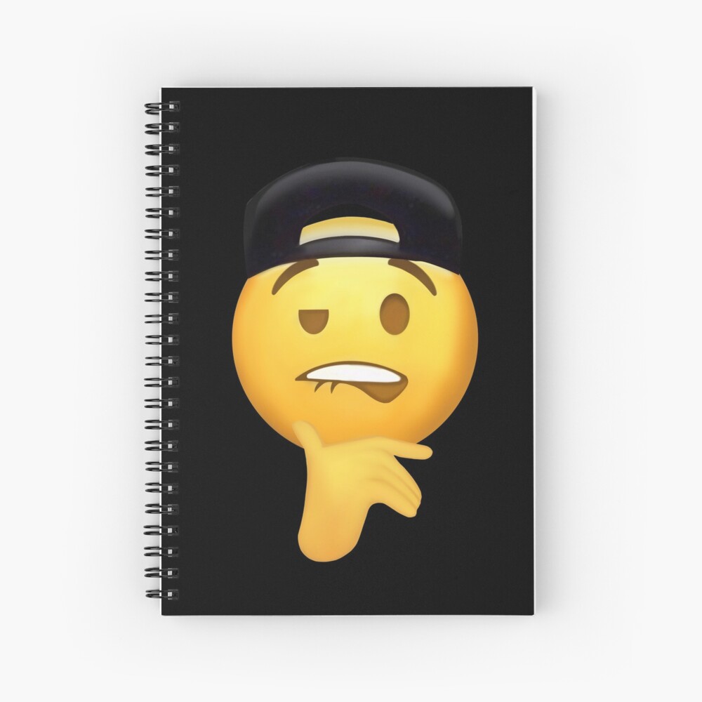 Fuckboy Emoji Meme Hd Spiral Notebook By Goath Redbubble