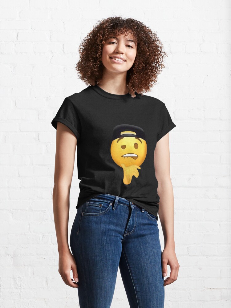 Alternate view of Fuckboy Emoji meme HD Classic T-Shirt