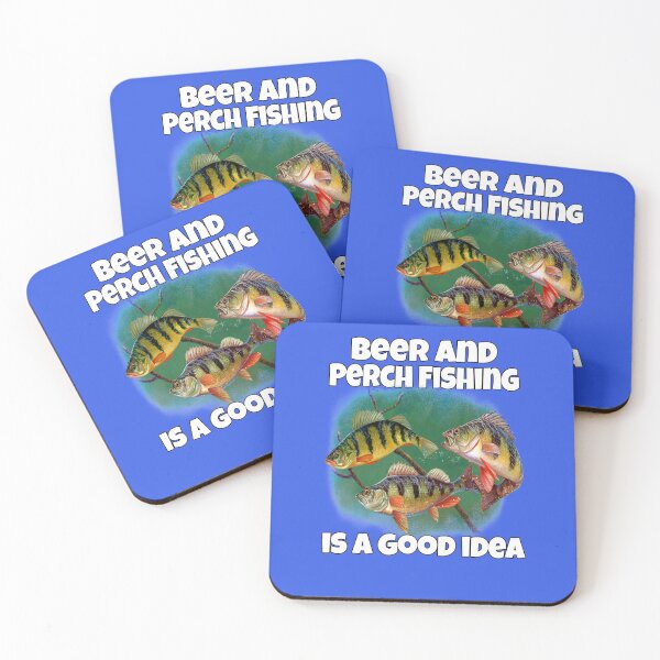 Item preview, Beer And Perch Fishing Is Good Idea Perch Fisherman Fishing designed and sold by fantasticdesign.