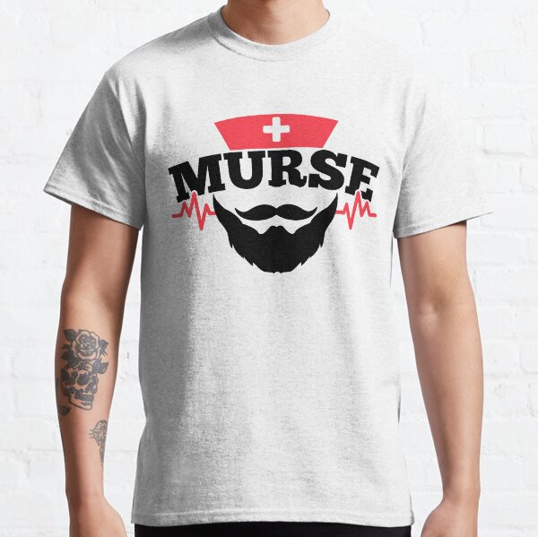 Savvy Turtle Murse Beard Classic T-Shirt