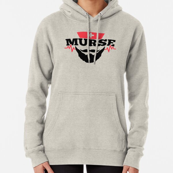 Savvy Turtle Murse Beard Pullover Hoodie